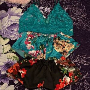 Floral Lace Sleepwear Set